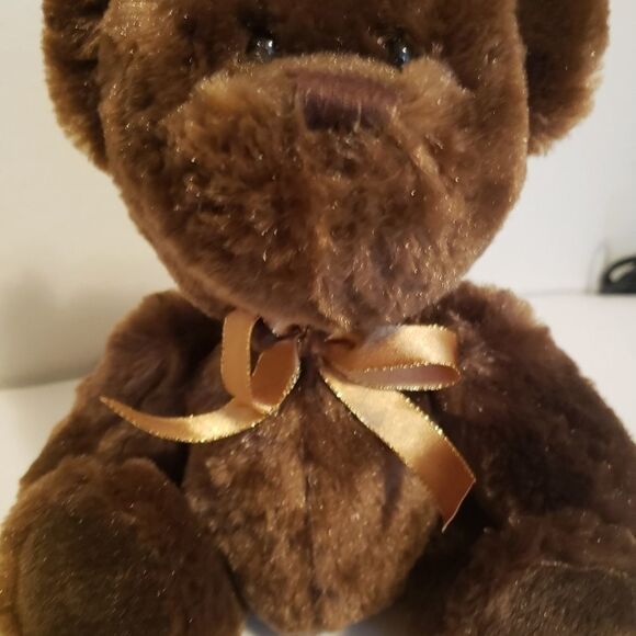 Brown Plush Stuffed Teddy Bear - Picture 3 of 7